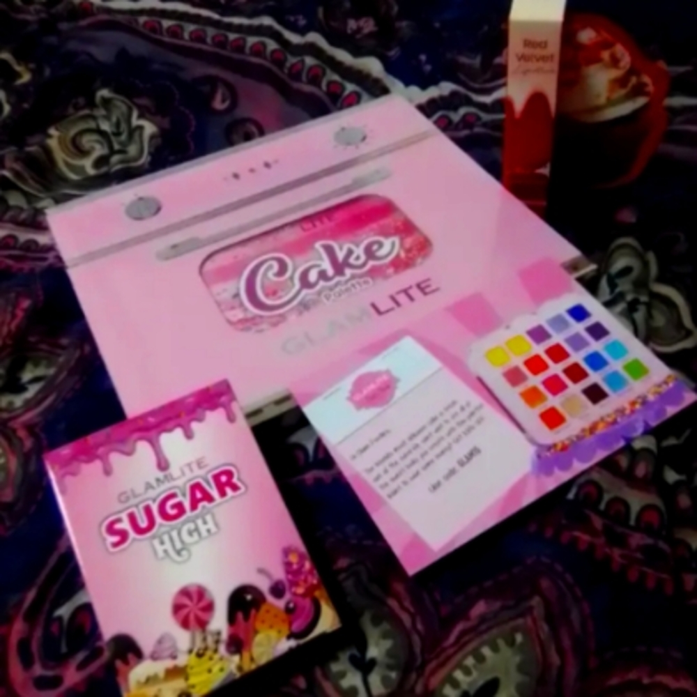 Mikayla Glamlite make up products and bath and body work bundles
